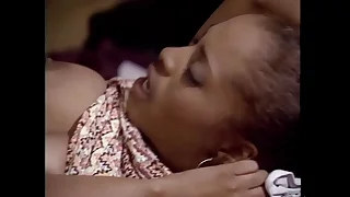 Ebony lesbians in the matter of nice breasts having sexual relations